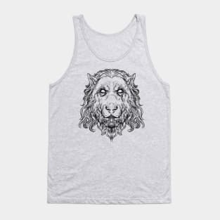 Werewolf head 2 Tank Top